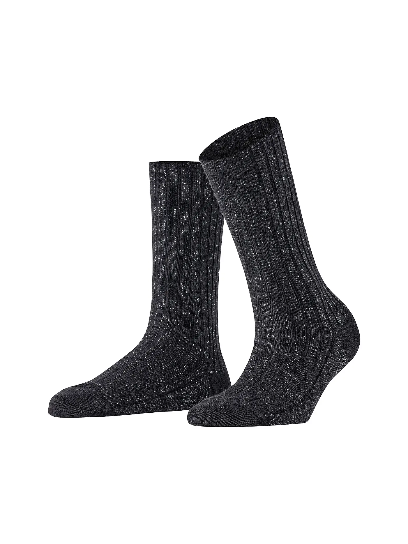 FALKE | Socken COSY WOOL black | schwarz