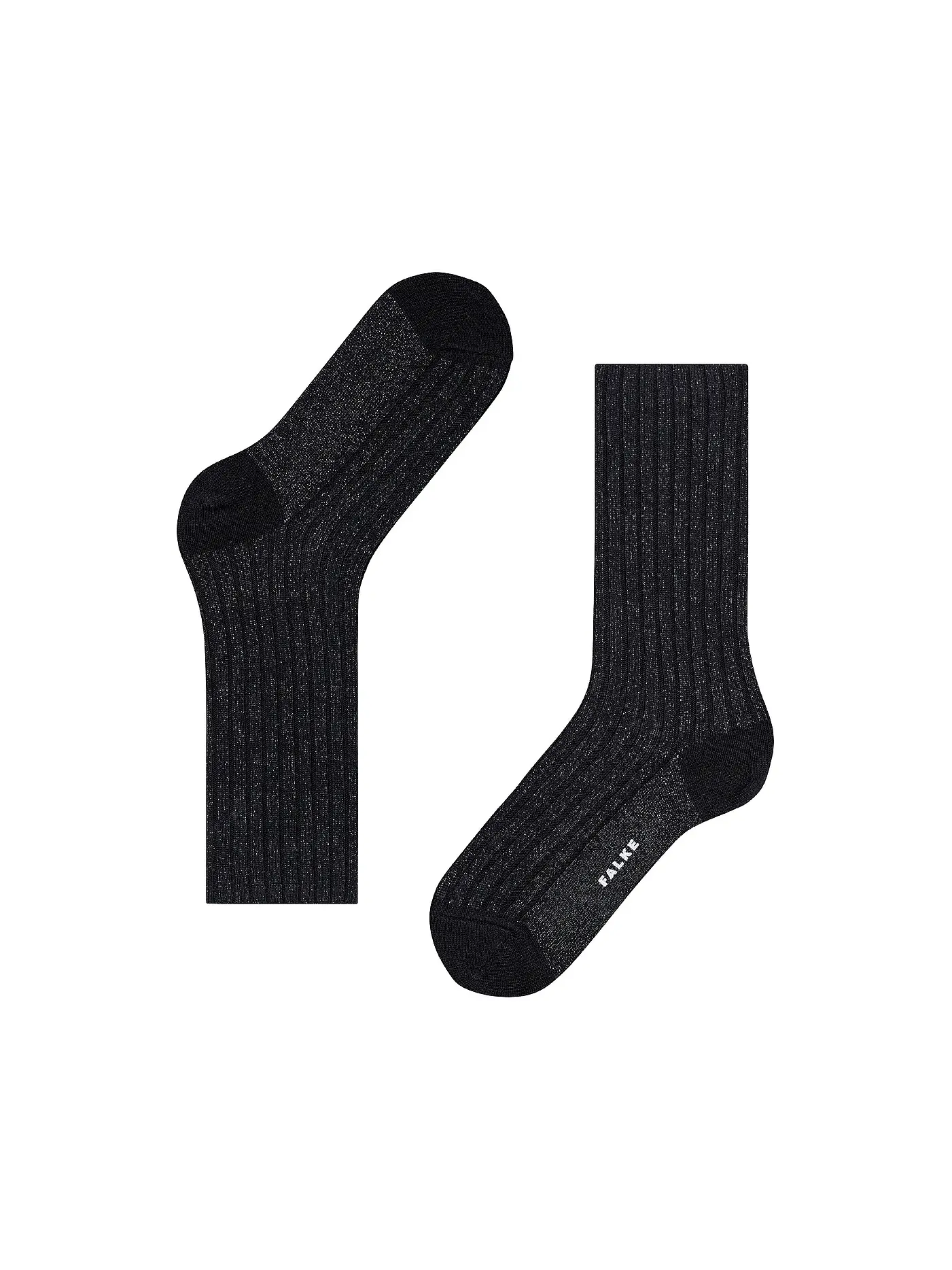 FALKE | Socken COSY WOOL black | schwarz
