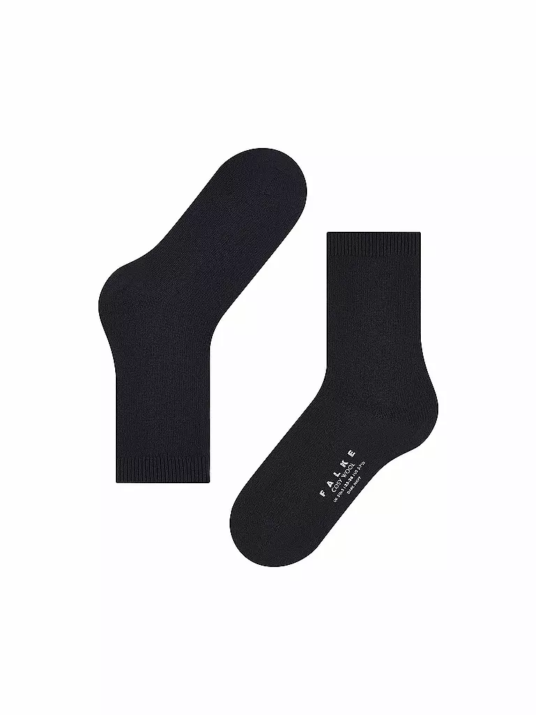 FALKE | Socken Cosy Wool dark navy | dunkelblau