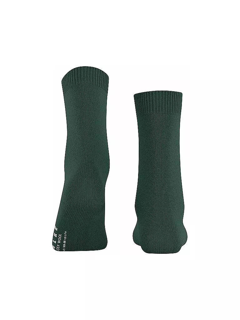 FALKE | Socken Cosy Wool hunter green  | grün
