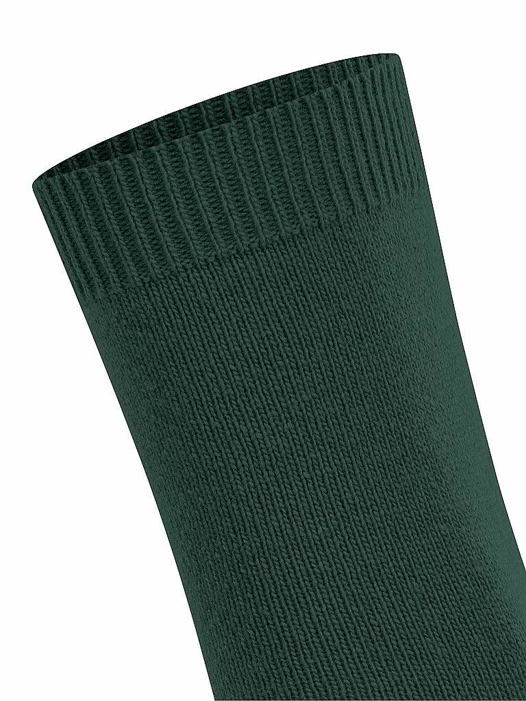 FALKE | Socken Cosy Wool hunter green  | grün
