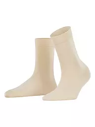 FALKE | Socken COTTON TOUCH platinium | creme