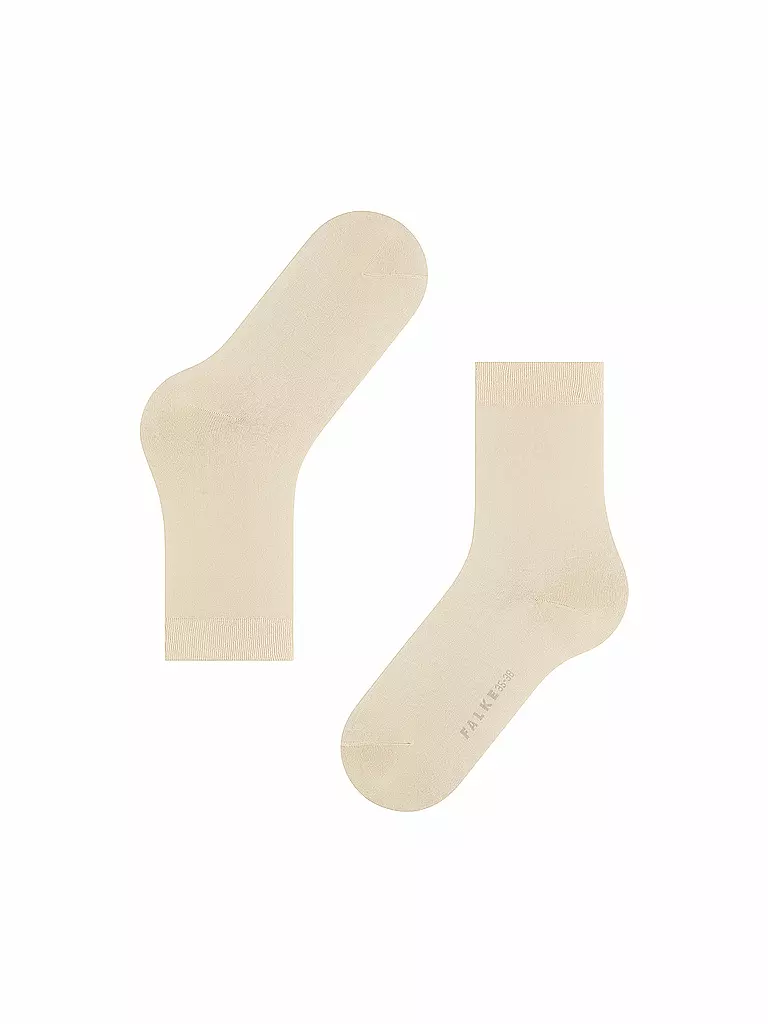 FALKE | Socken COTTON TOUCH cream | dunkelblau