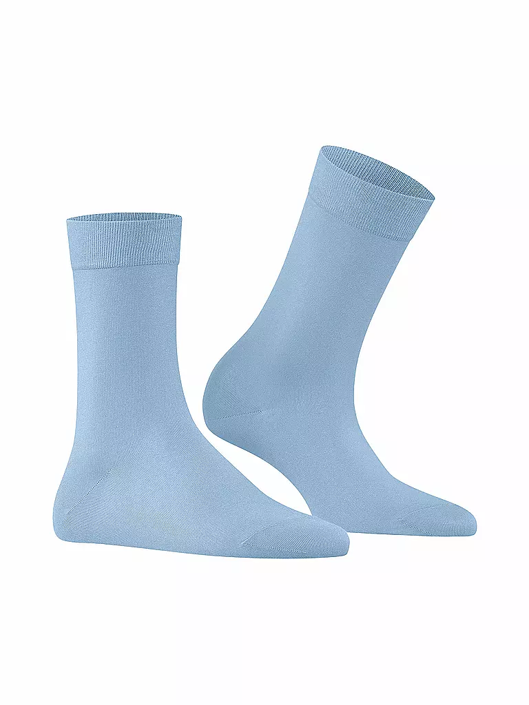 FALKE | Socken COTTON TOUCH crystal bl | hellblau