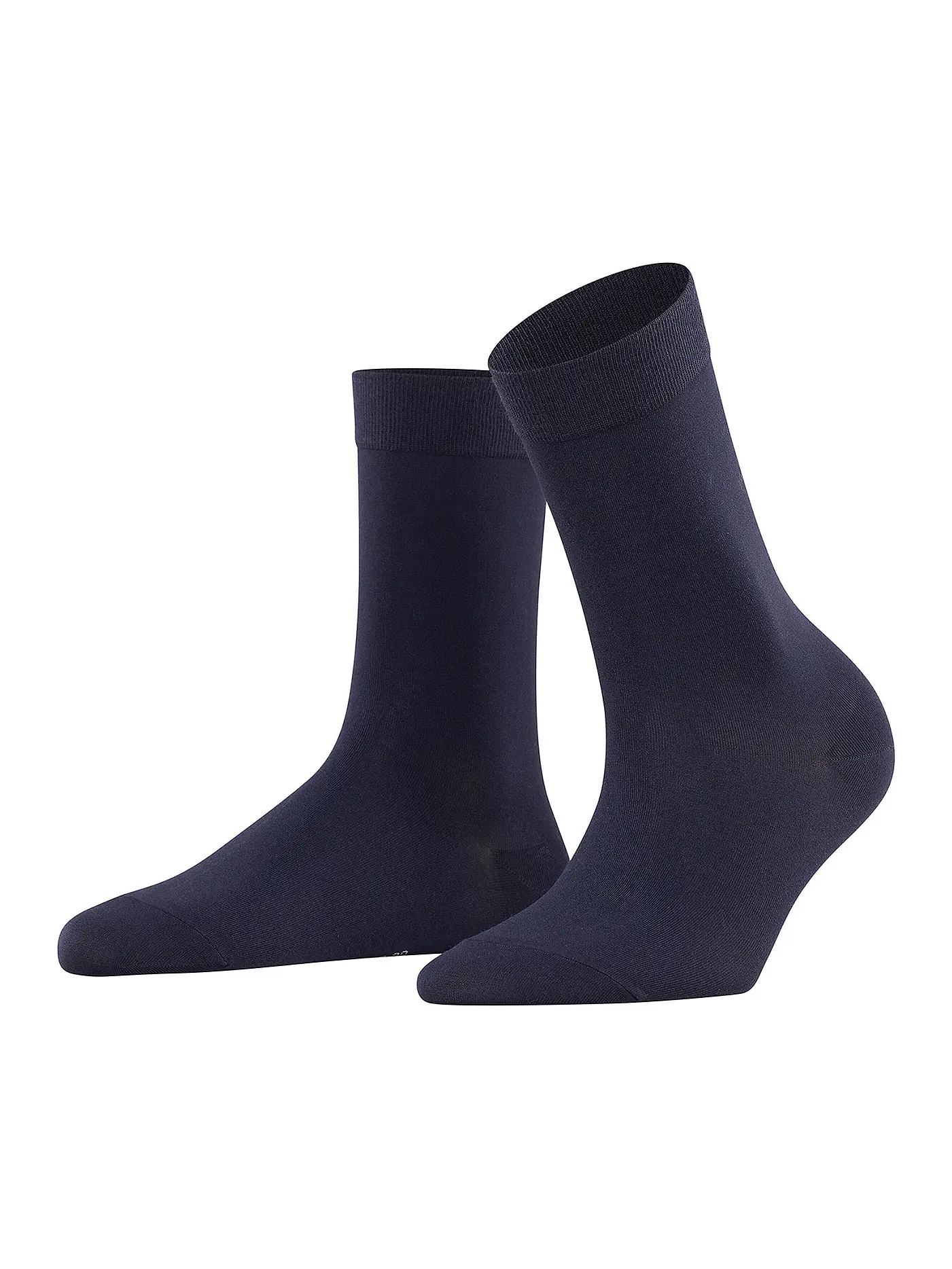 FALKE | Socken COTTON TOUCH cream | dunkelblau