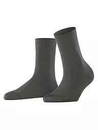 FALKE | Socken COTTON TOUCH platinium | olive