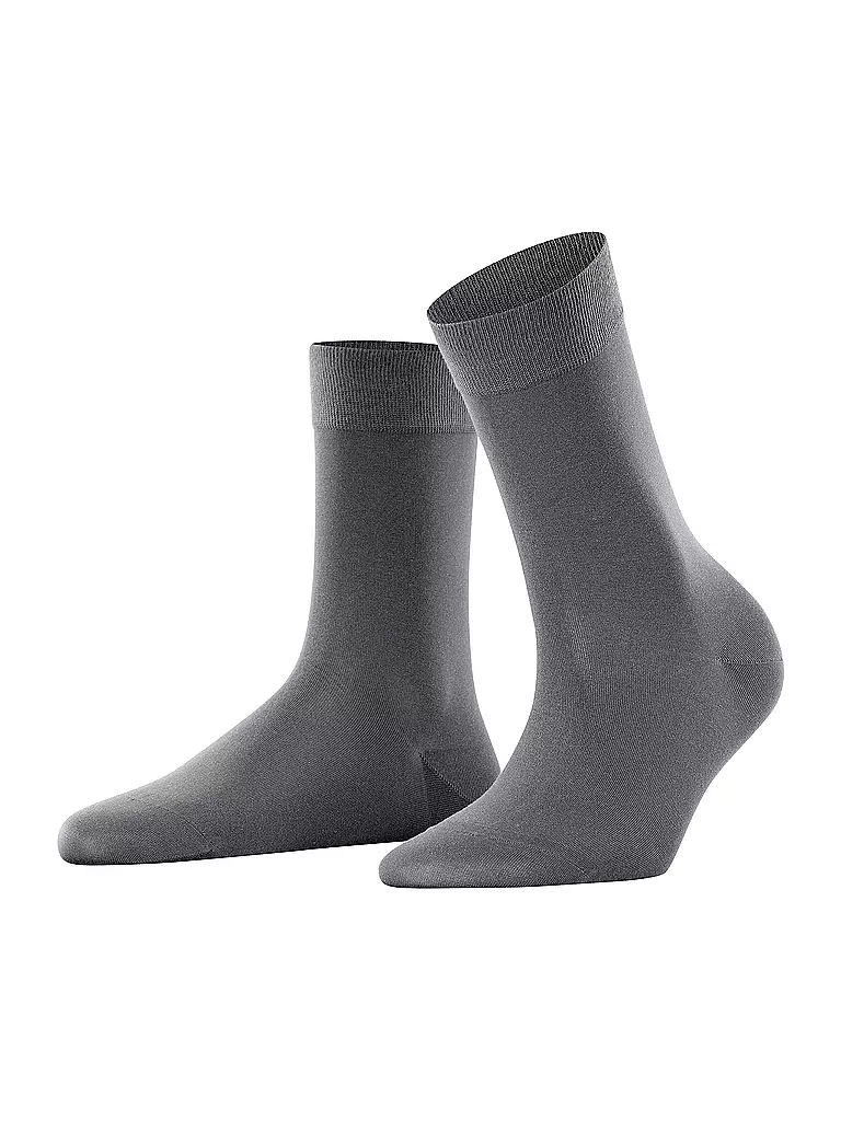 FALKE | Socken COTTON TOUCH platinium | grau