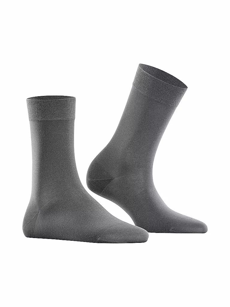 FALKE | Socken COTTON TOUCH platinium | grau