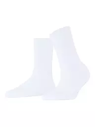 FALKE | Socken FALKE COTTON RIB white  | weiss