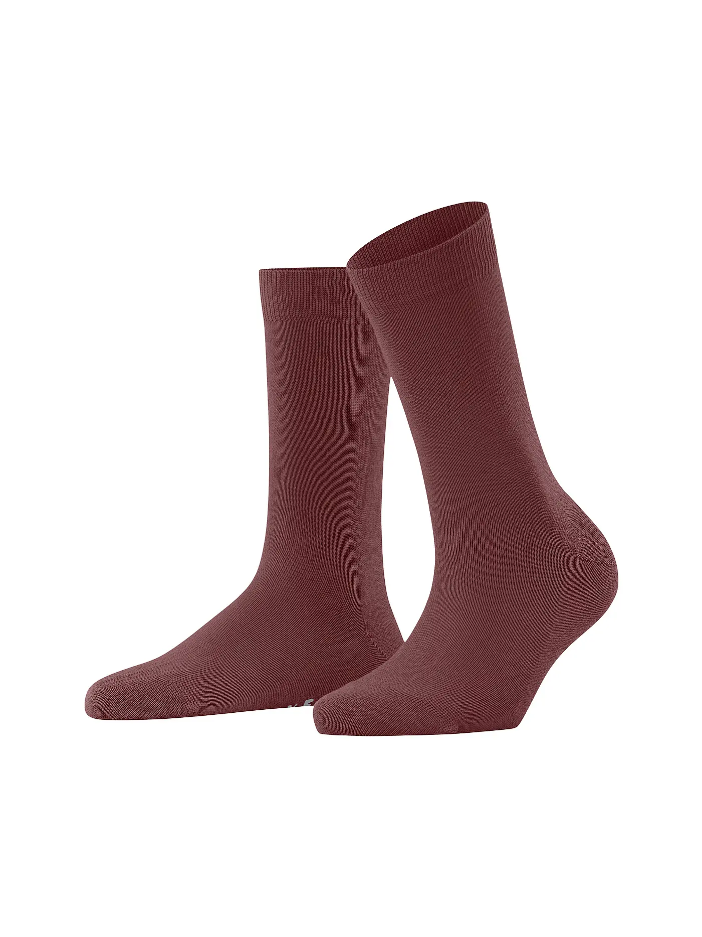 FALKE | Socken Family military | dunkelrot