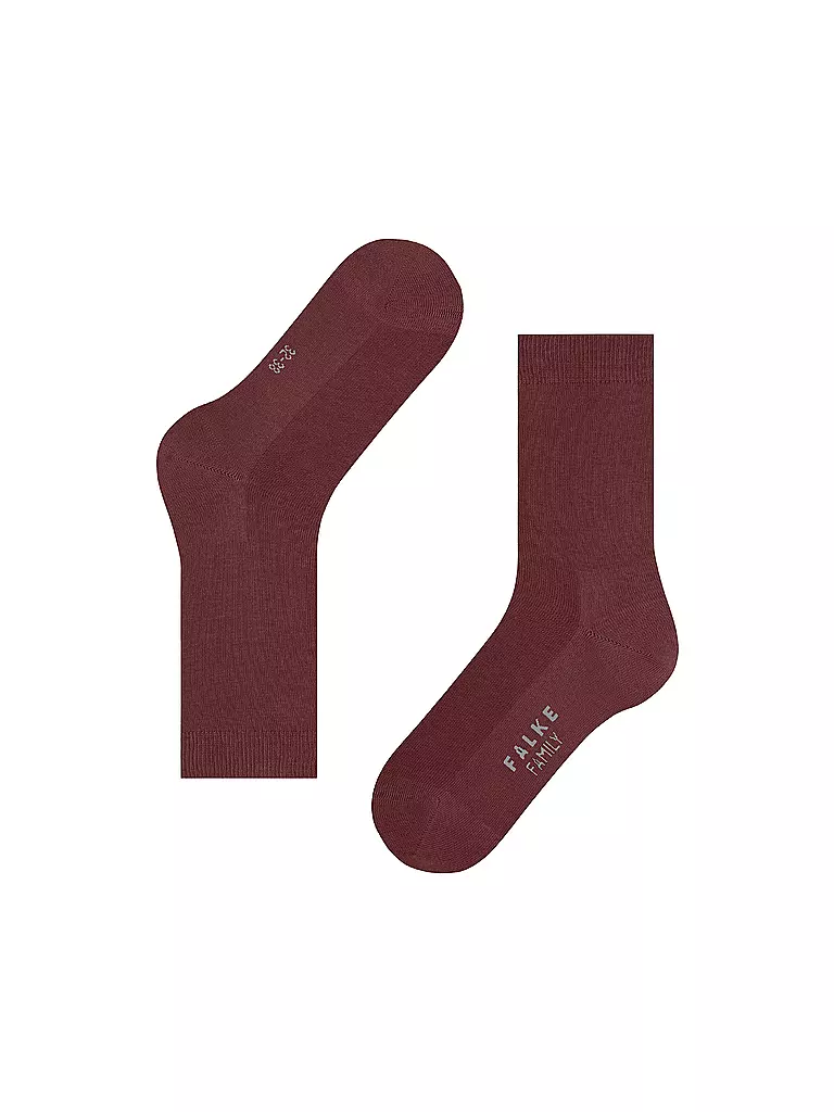 FALKE | Socken FALKE FAMILY cayenne  | dunkelrot