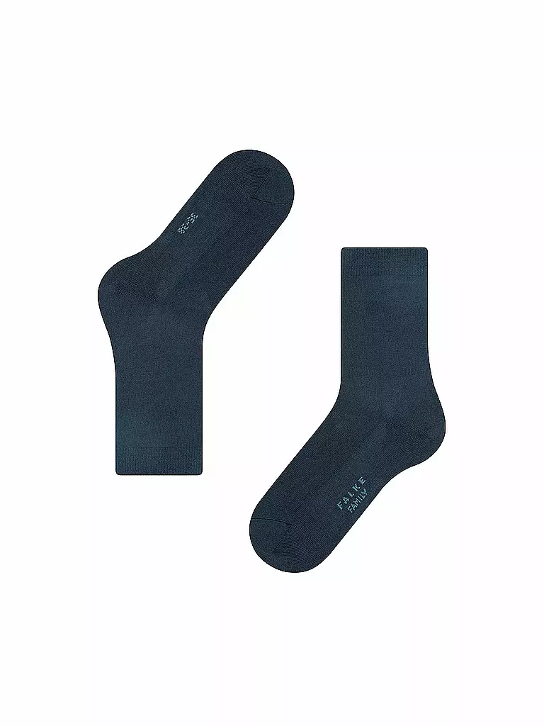 FALKE | Socken Family dark navy | rot