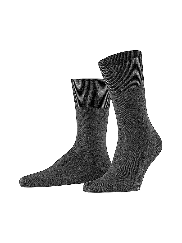 FALKE | Socken FIRENZE antracite melange | grau