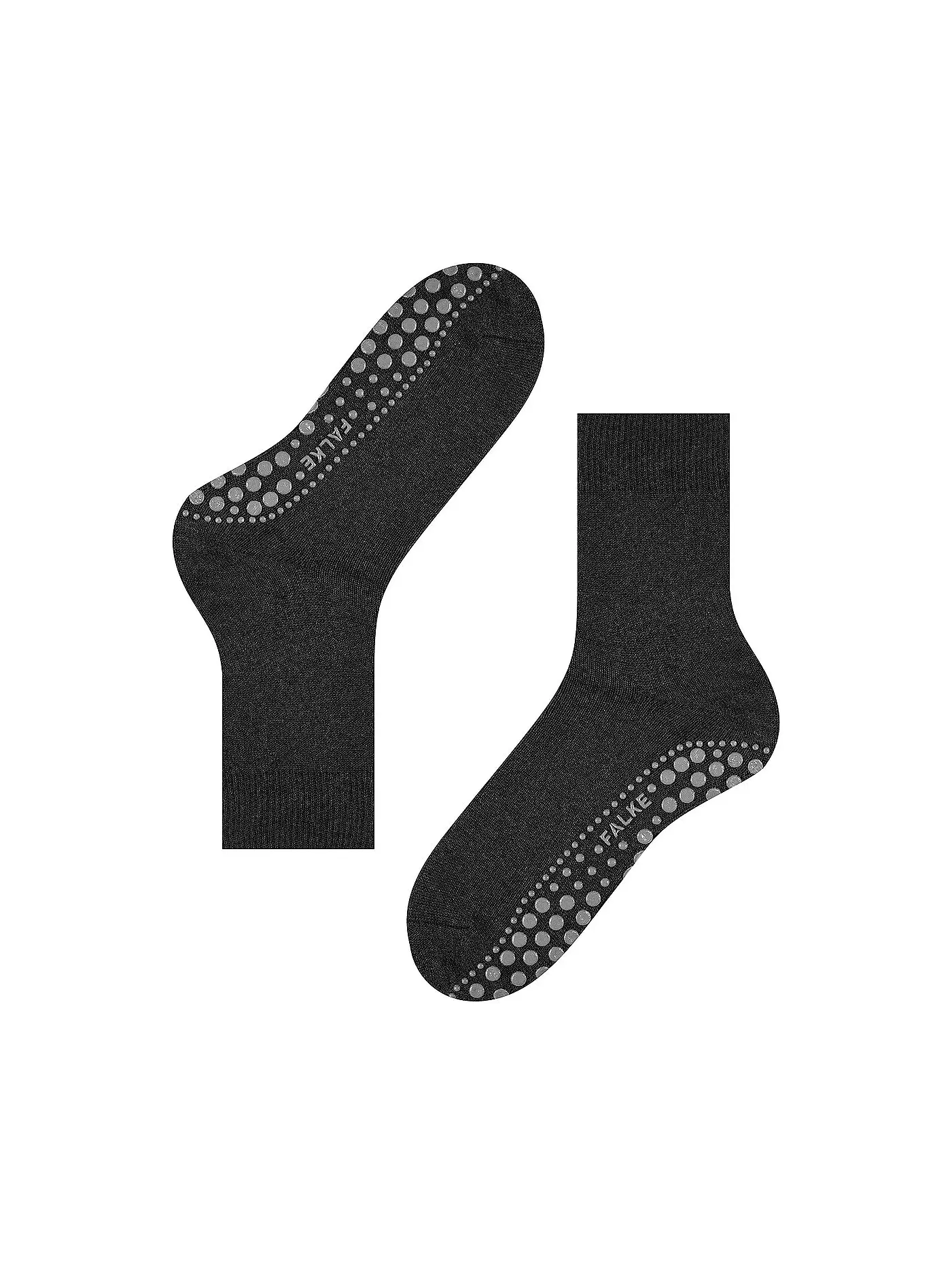 FALKE | Socken HOMEPADS anthracite melange | grau