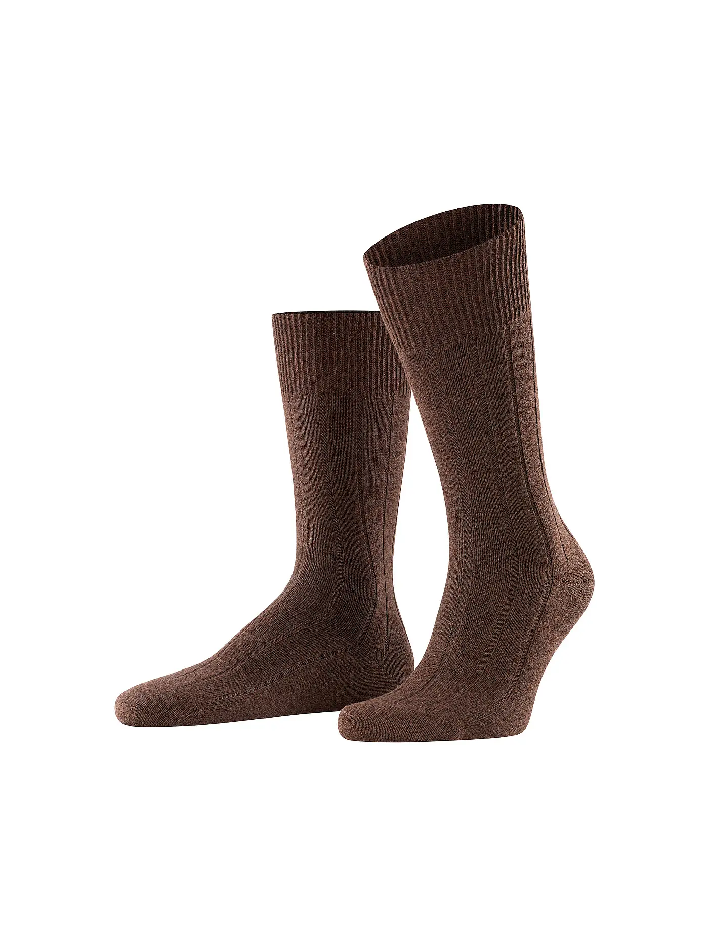 FALKE | Socken LHASA RIB nutmeg mel | braun