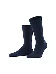 FALKE | Socken LHASA RIB hunter green | dunkelblau