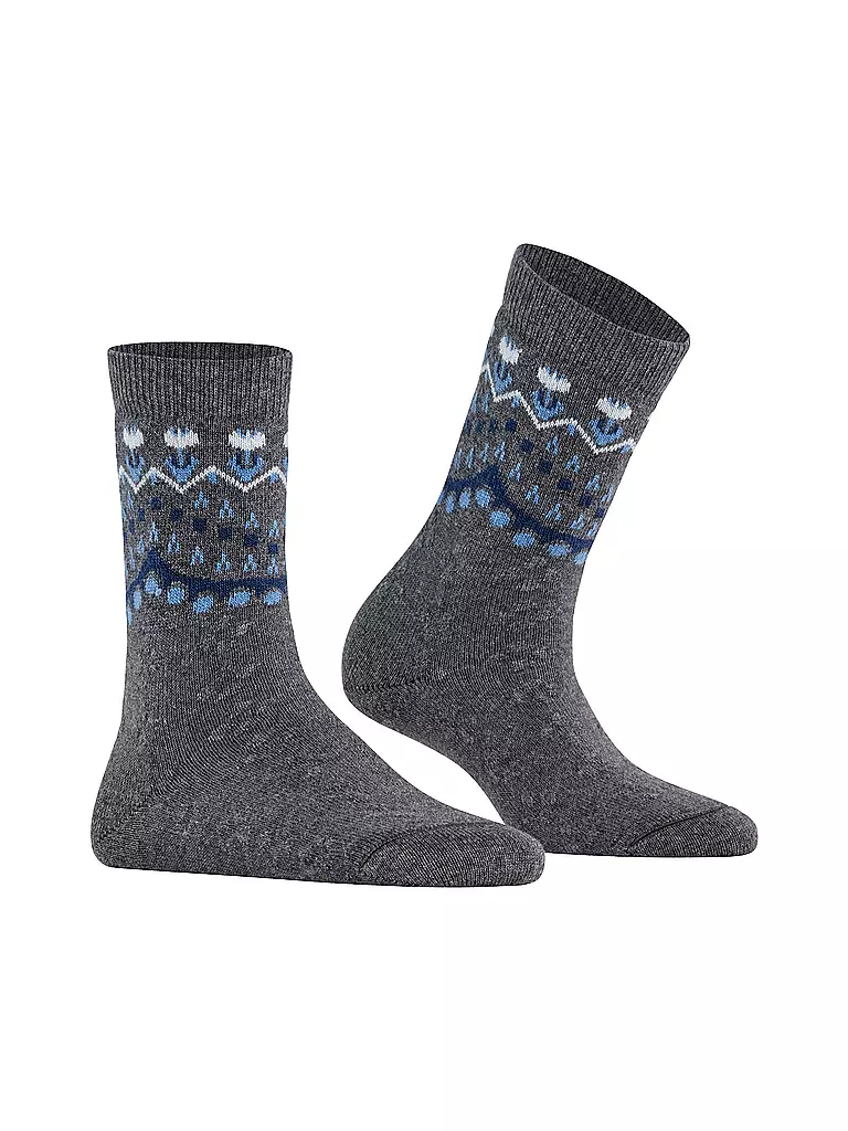 FALKE | Socken light greymelange | grau