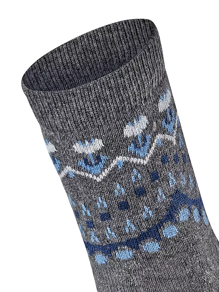 FALKE | Socken light greymelange | grau