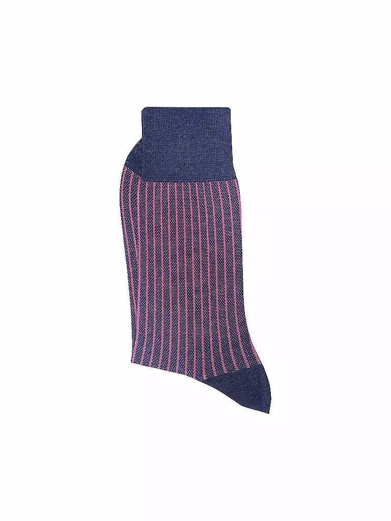 FALKE | Socken Oxford Stripe Royal blue | blau