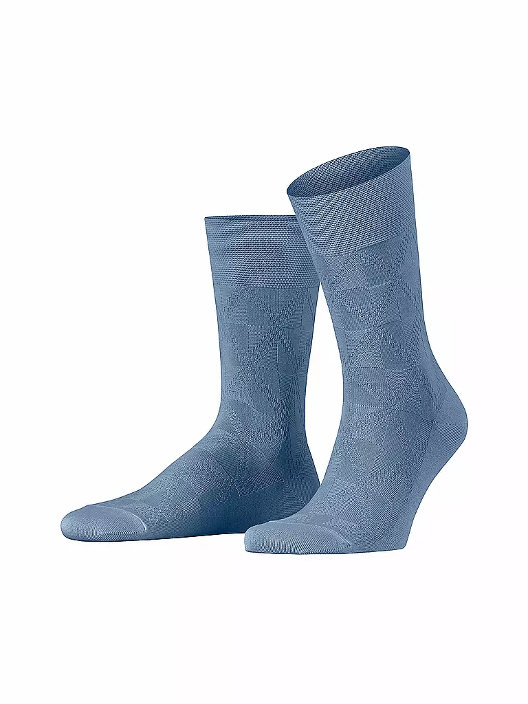 FALKE | Socken Sensitive Soft Winter Dusty Blue | blau