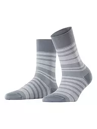 FALKE | Socken SENSITIVE SUNSET STRIPE space blue  | grau