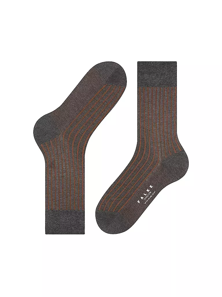 FALKE | Socken SHADOW flanell | grau