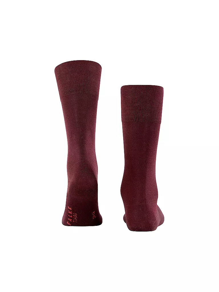 FALKE | Socken TIAGO barolo | dunkelrot