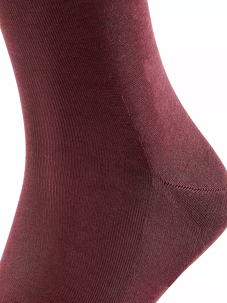 FALKE | Socken TIAGO barolo | dunkelrot