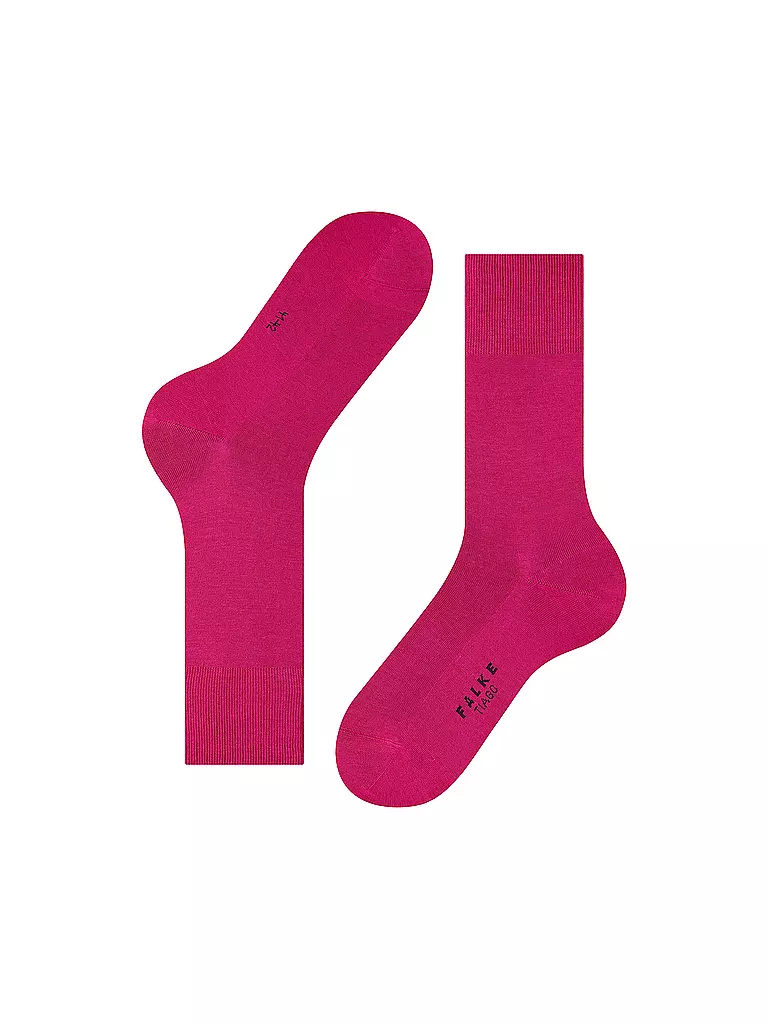 FALKE | Socken TIAGO berry | grün