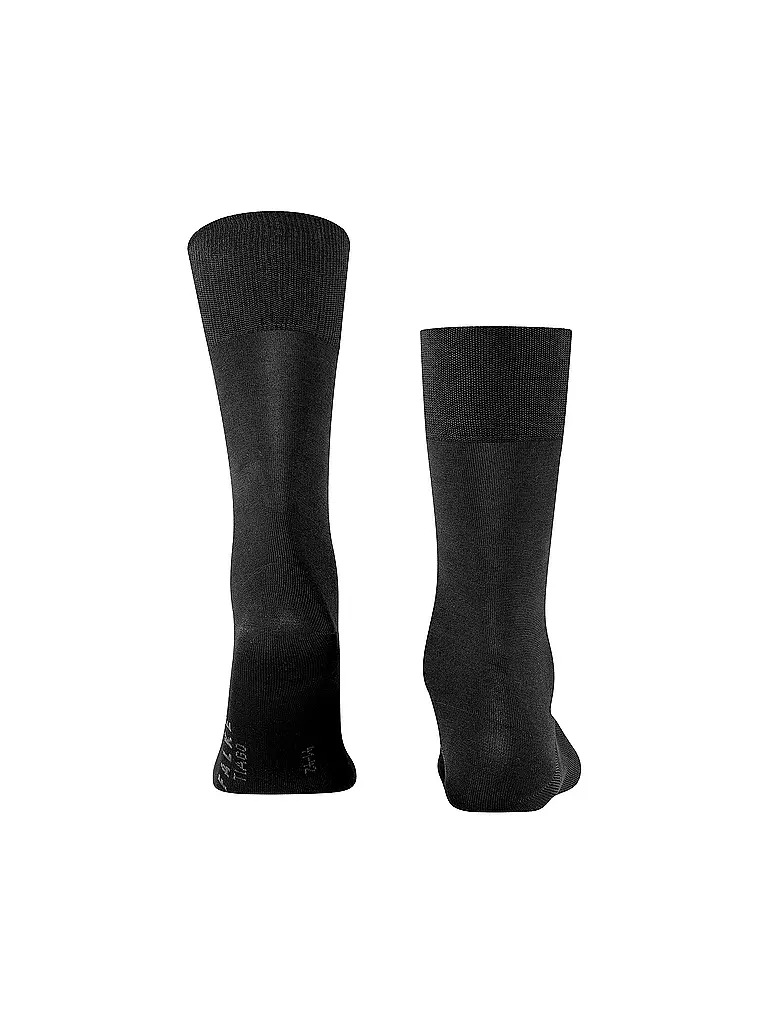 FALKE | Socken TIAGO black | grün