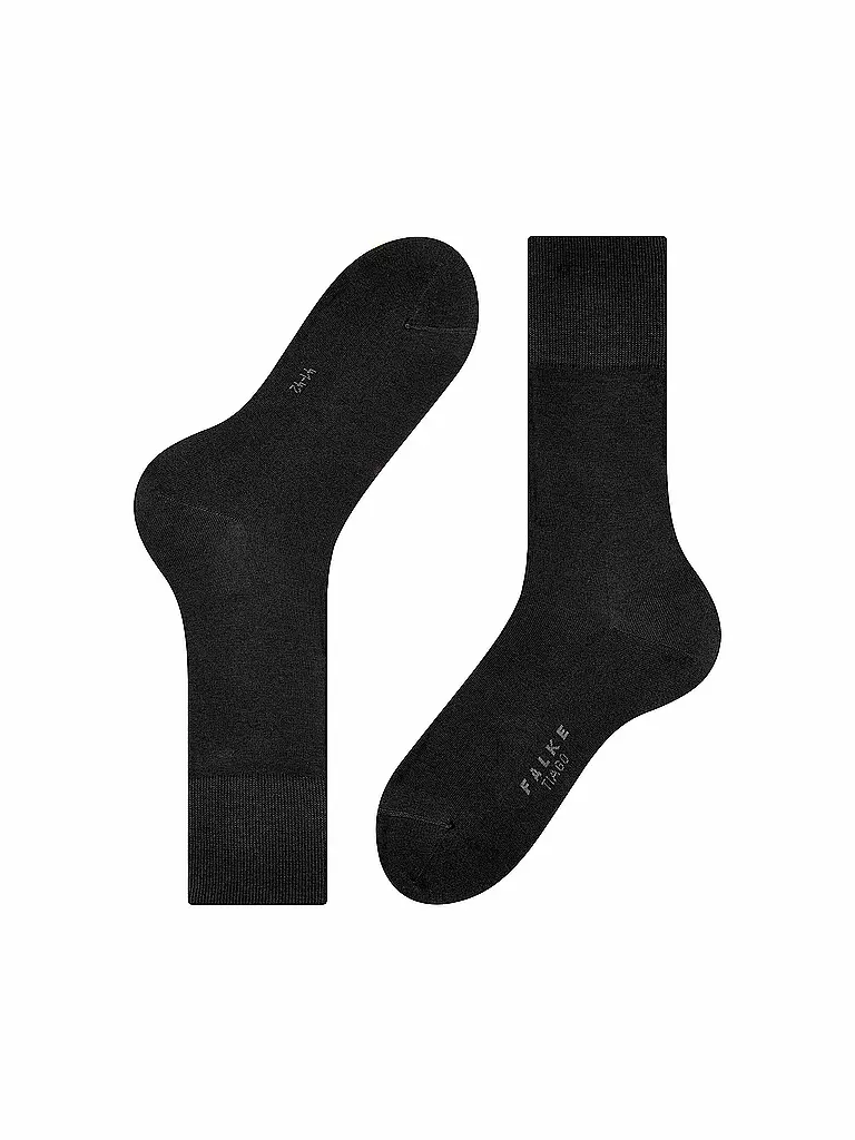 FALKE | Socken TIAGO black | hellgrau