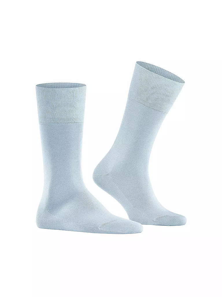 FALKE | Socken Tiago light blue | beige