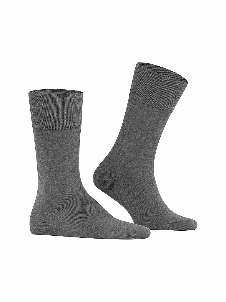 FALKE | Socken TIAGO steel melange | hellgrau