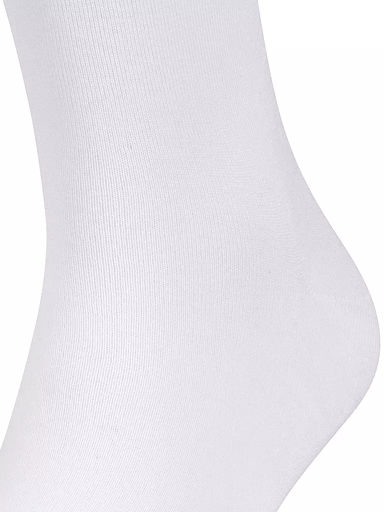 FALKE | Socken white | grau