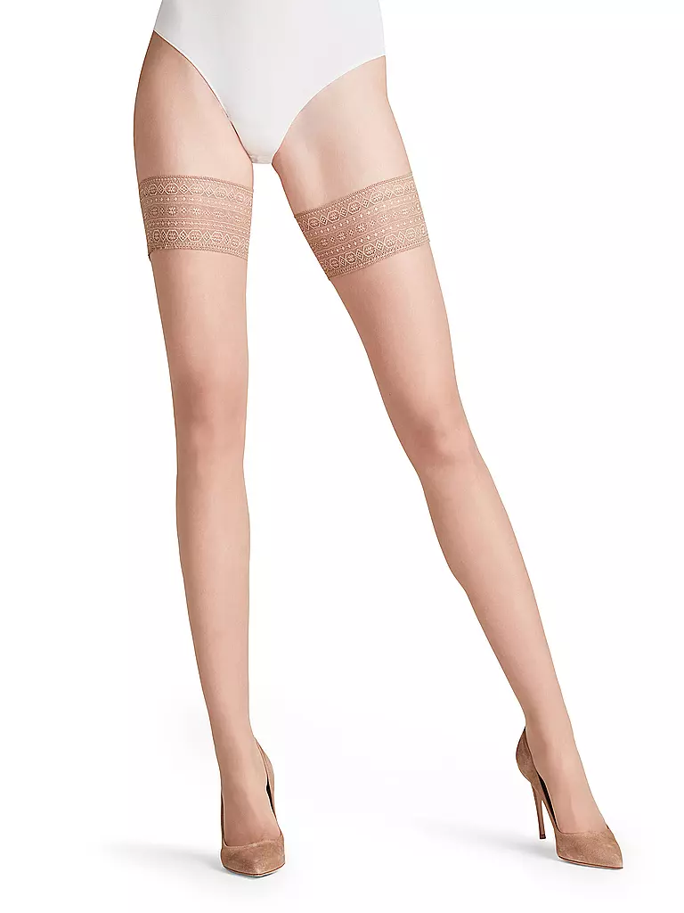 FALKE | Strümpfe Stay Ups 15 cocoon | creme