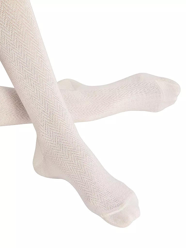 FALKE | Strickstrumpfhose FABLE ESTATE offwhite | 