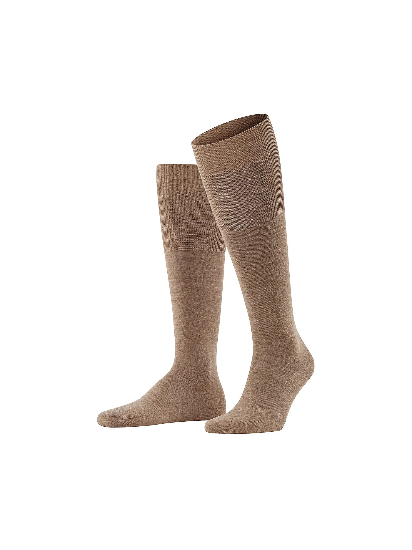 FALKE | Kniestrümpfe AIRPORT grass | beige