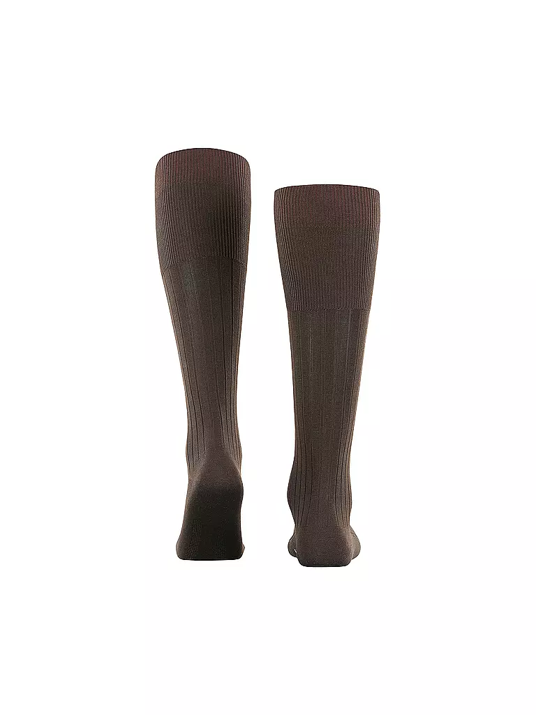 FALKE | Stutzen MILANO brown | schwarz