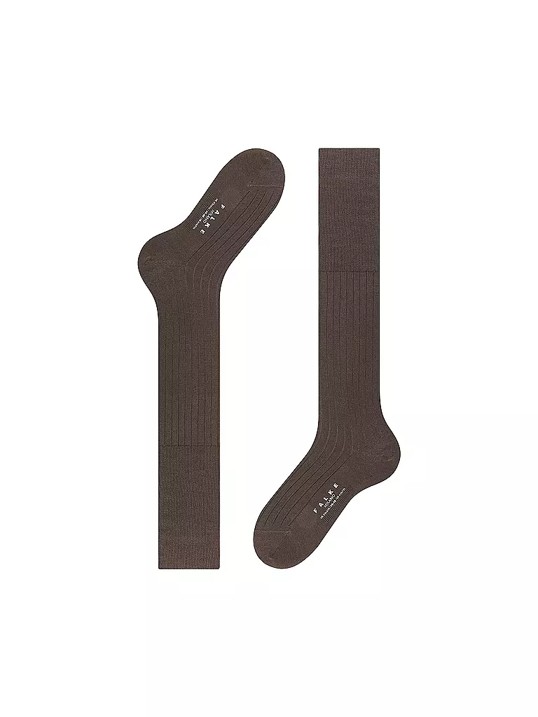 FALKE | Stutzen MILANO brown | schwarz