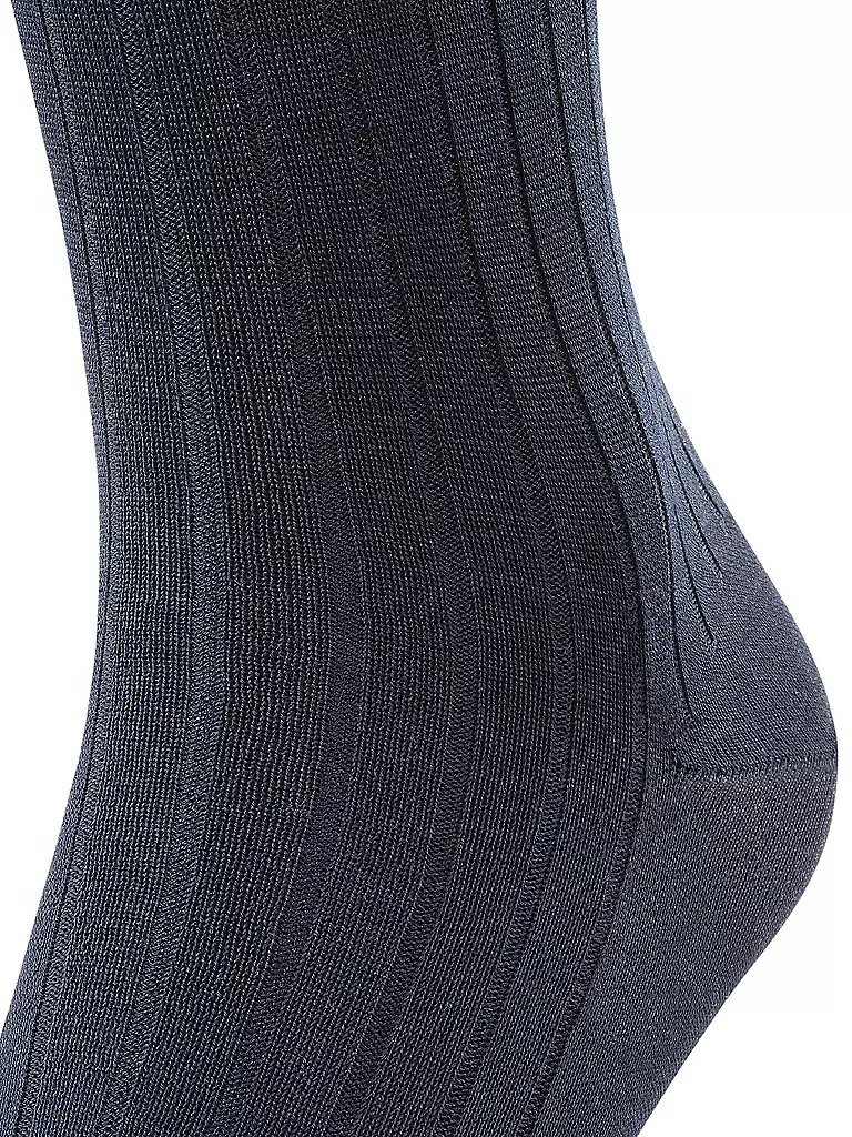 FALKE | Stutzen MILANO dark navy | schwarz