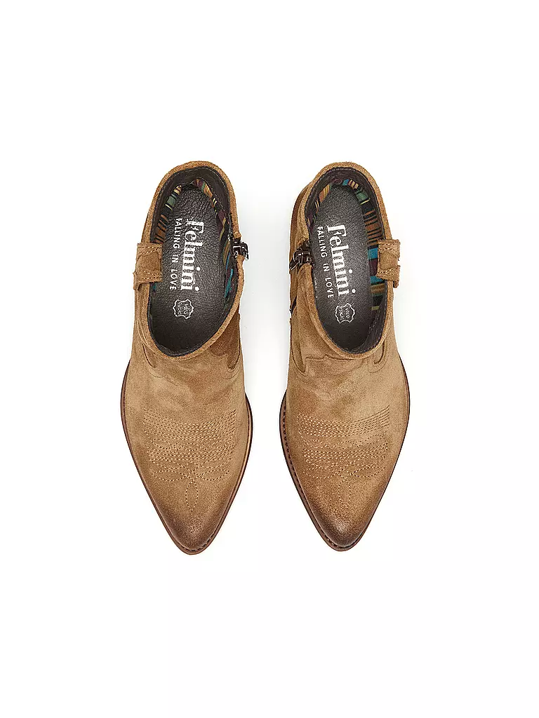 FELMINI | Cowboy Boots WEST MARVIN | hellbraun