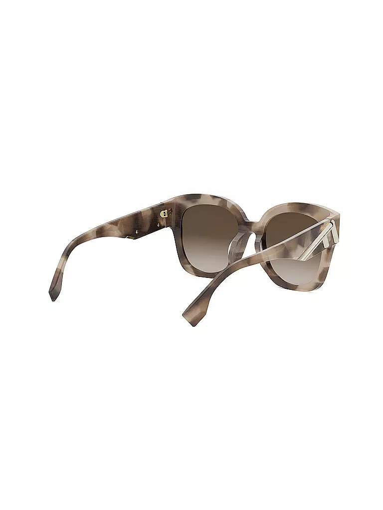 FENDI | FENDI First havanabraune eckige Sonnenbrille | braun
