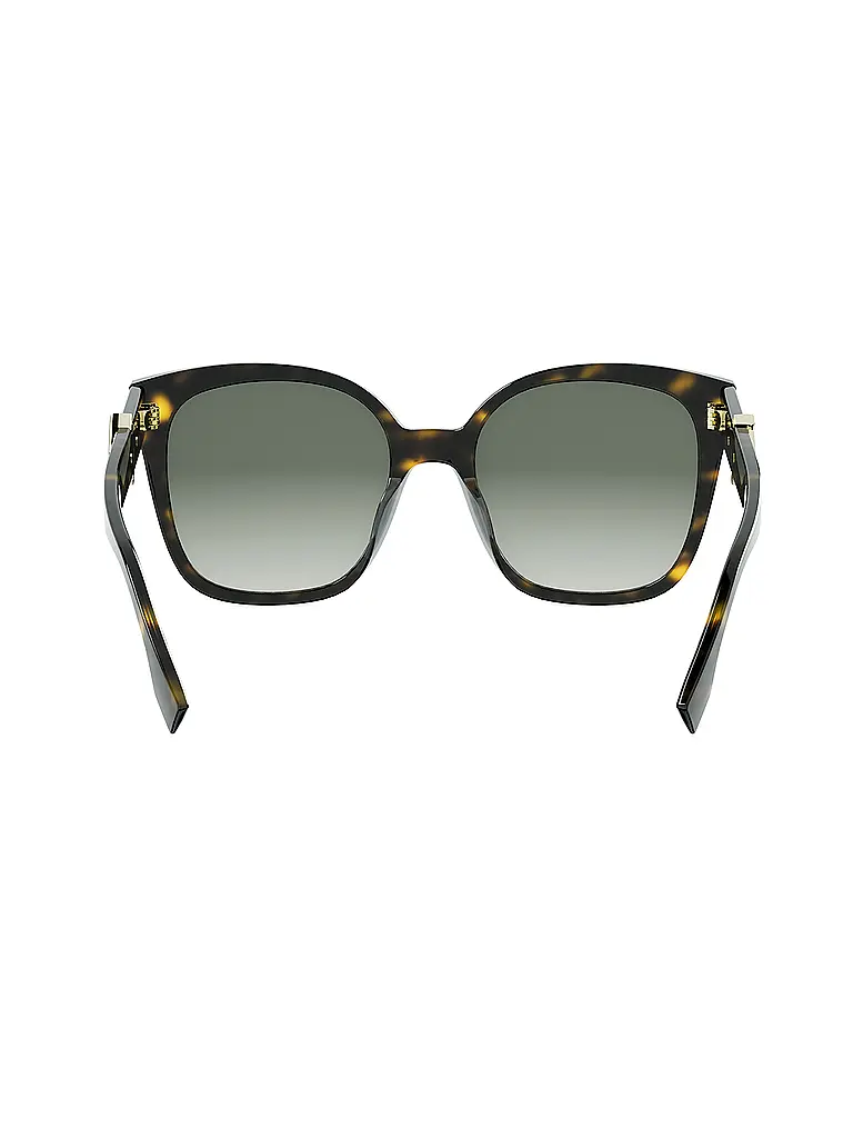 FENDI | FF Diamonds havana eckige Sonnenbrille | 