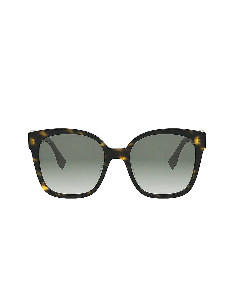 FENDI | FF Diamonds havana eckige Sonnenbrille | 