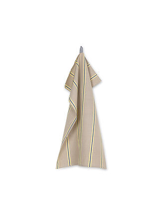 FERM LIVING | Geschirrtuch HALE Oyster / Lemon / Black