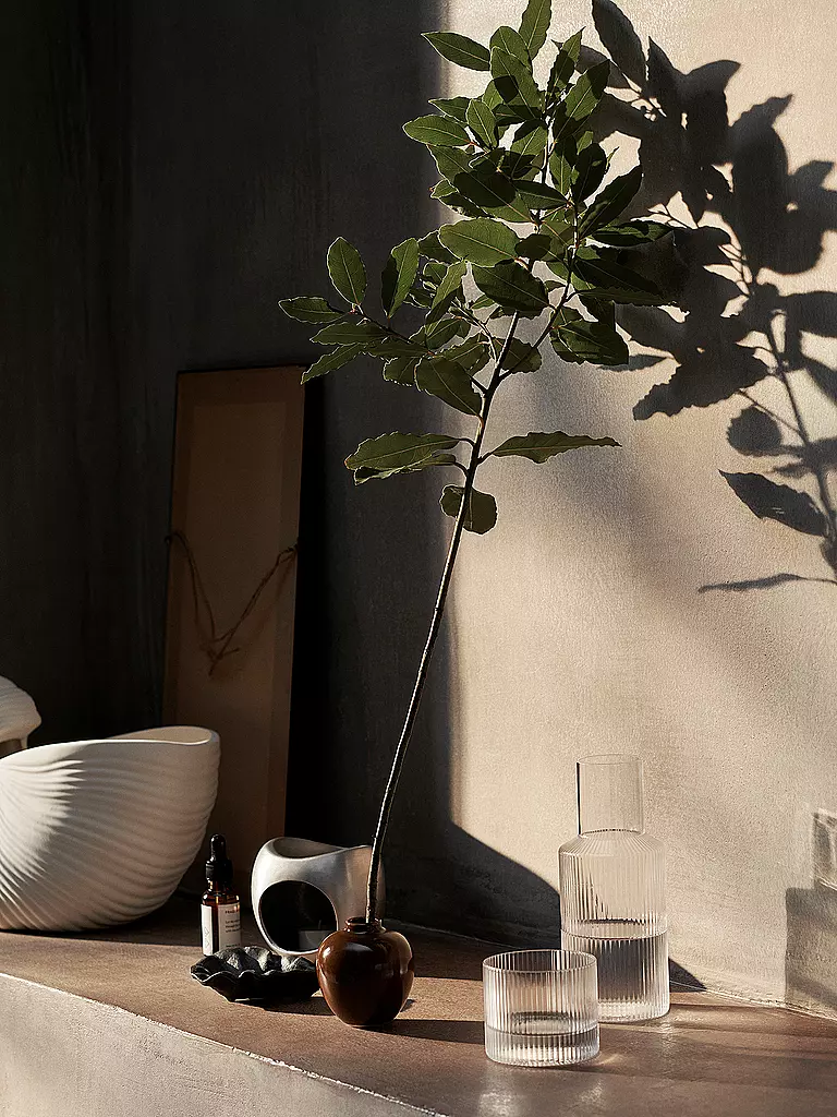 FERM LIVING | Karaffenset RIPPLE SMALL Clear | transparent