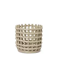 FERM LIVING | Keramik Korb Small Cashmere | beige
