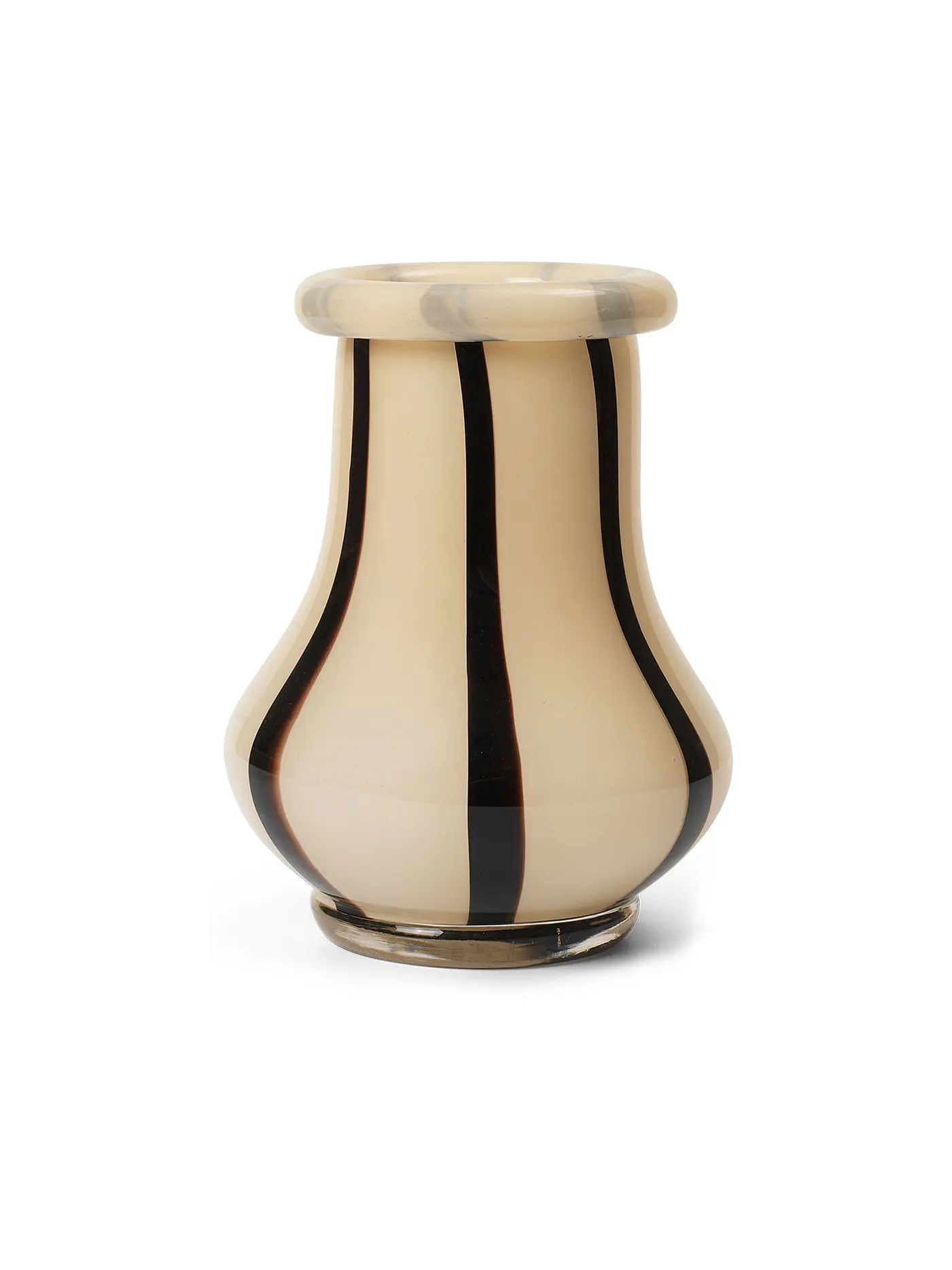 FERM LIVING | Riban Vase 19cm Cream  | creme