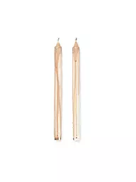 FERM LIVING | Kerzen 2er Set Dryp Candles  Warm Grey | beige