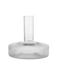 FERM LIVING | Weinkaraffe RIPPLE 1,1l  | transparent